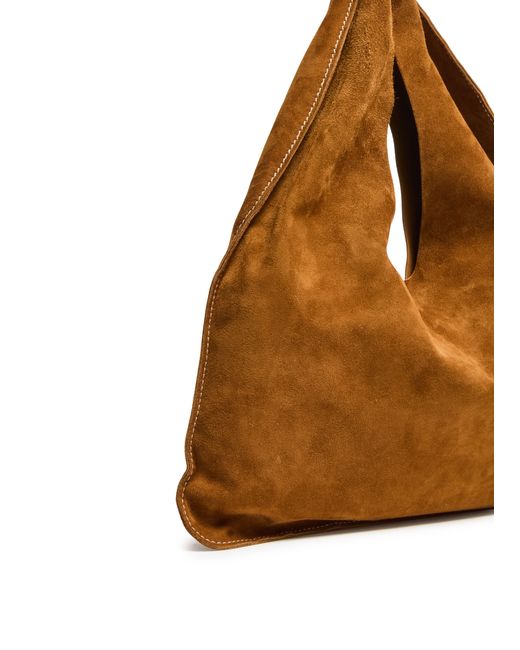 The Row Brown Small Bindle Bag