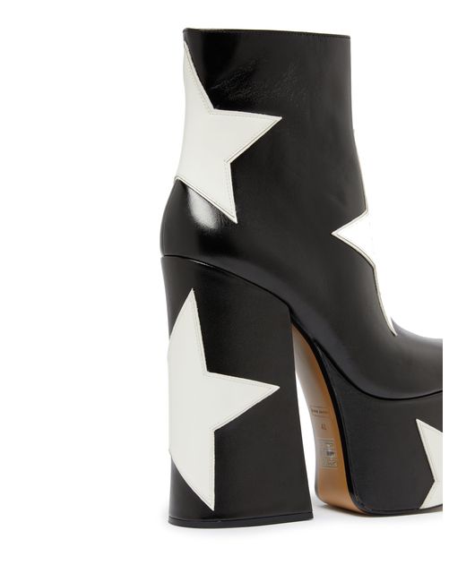 Marc Jacobs Black The Kiki Platform Ankle Boots