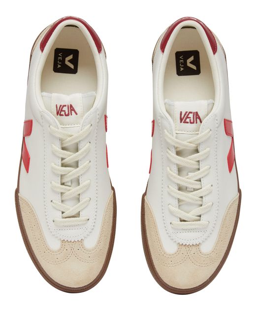 Veja Pink Volley O.T. Leather Sneakers for men