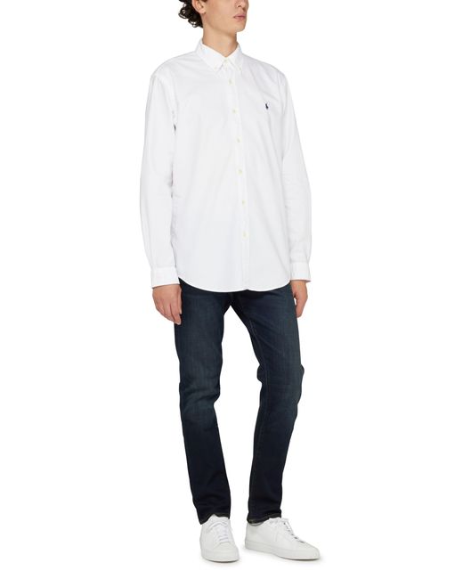 Polo Ralph Lauren Langärmeliges Sporthemd in White für Herren