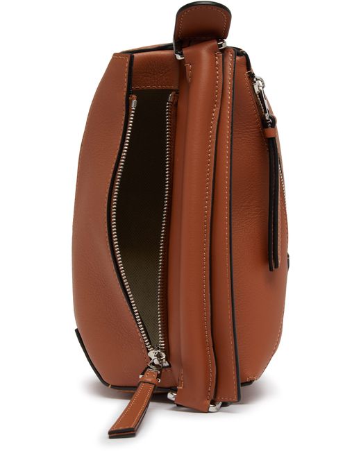 Loewe Brown Kleine Puzzle Edge Tasche