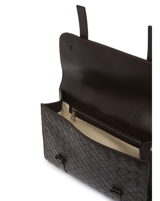 Bottega Veneta Black Portfolio Piccolo for men