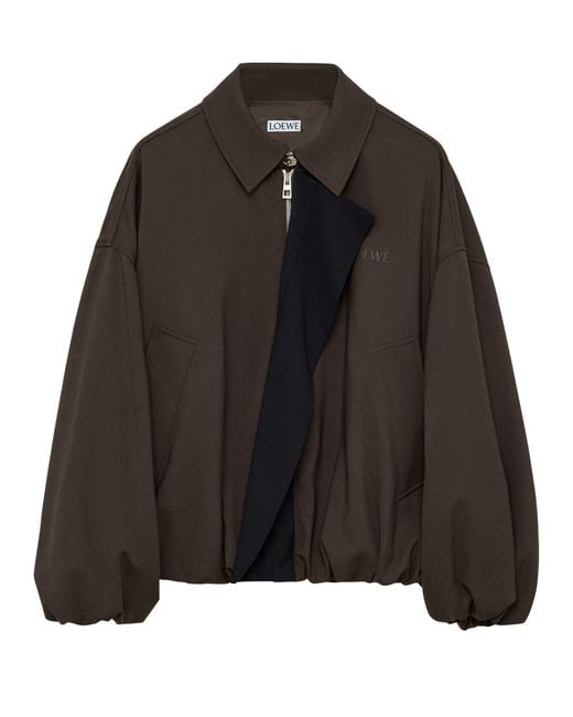 Loewe Black Zip-Up Jacket