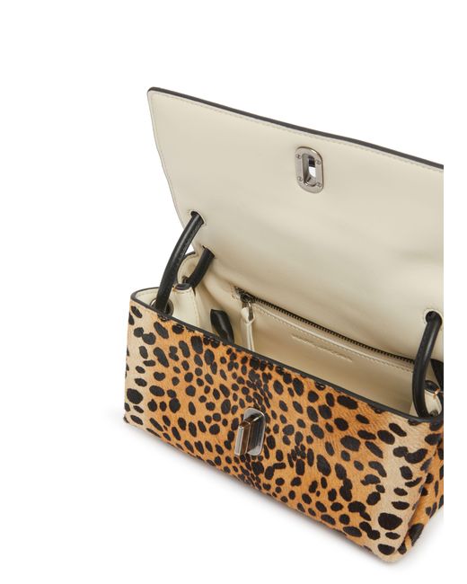 Marc Jacobs Metallic Ledertasche The Small Dual Tasche