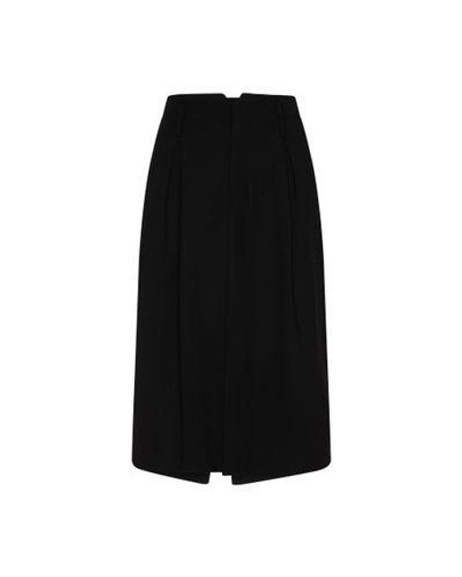 AMI Black Pencil Skirt