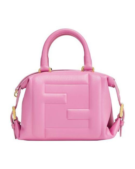 Fendi Pink Ff Cube Bag