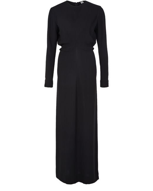 Totême  Black Long Sleeve Dress