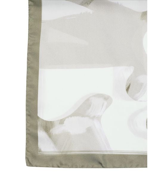 Max Mara Metallic Seidenschal