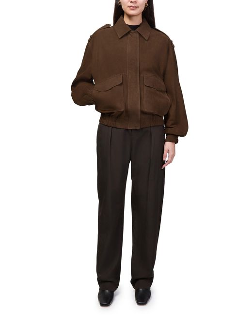 Arma Brown Halti Suede Jacket