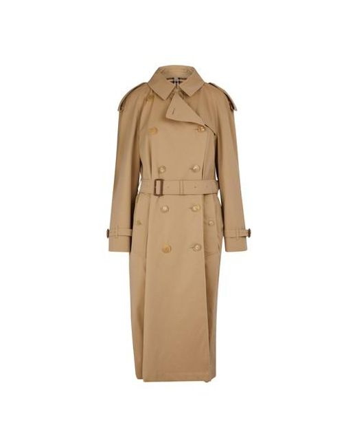 Femme Vêtements Manteaux Imperméables et trench coats Trench-coat Long Chelsea Burberry en coloris Neutre 