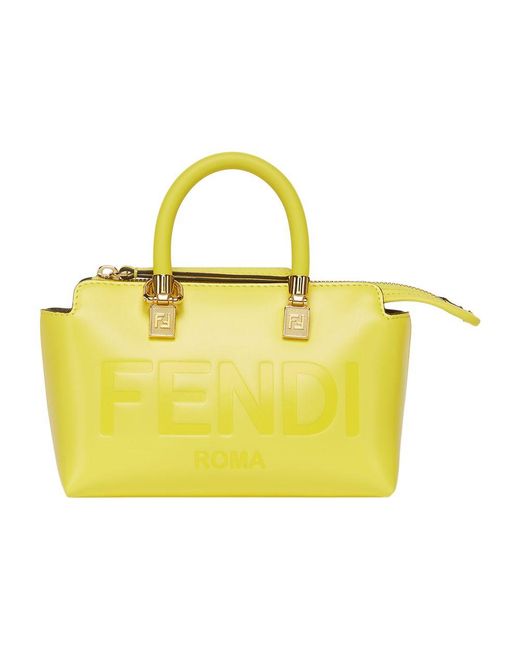 Fendi Yellow By The Way Mini Bag