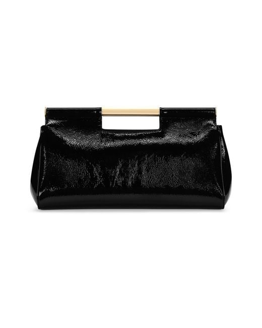 Dolce & Gabbana Black Large Sicily Clutch Handbag