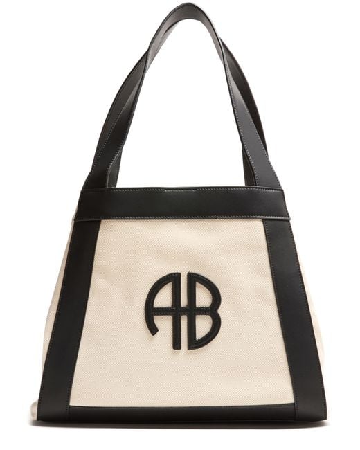 Anine Bing Natural Cara Tote Bag