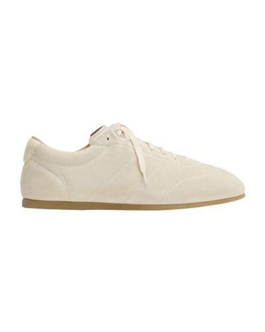 Lemaire White Soft Runner Sneakers