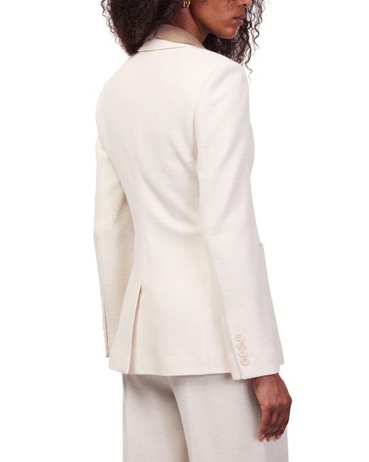 Max Mara Natural Single-Buttoned Blazer