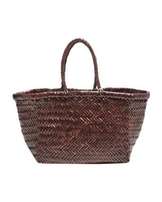 Dragon Diffusion Brown Triple Jump Small Handbag