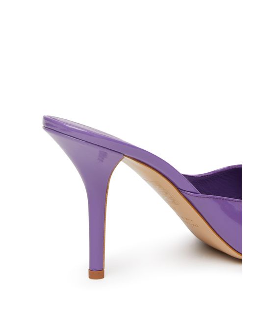 GIA COUTURE Purple Perni High Heels Mules