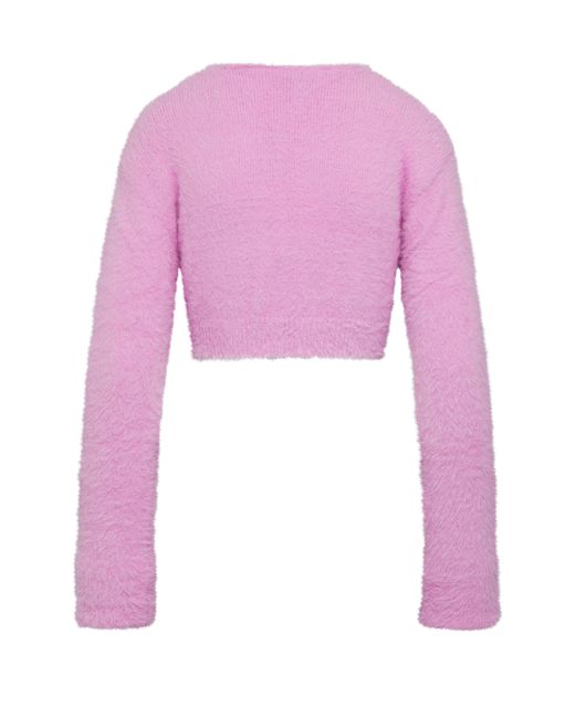 Faith Connexion Pink Cropped Cardigan