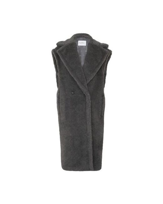 Max Mara Black Teddy Long Gilet