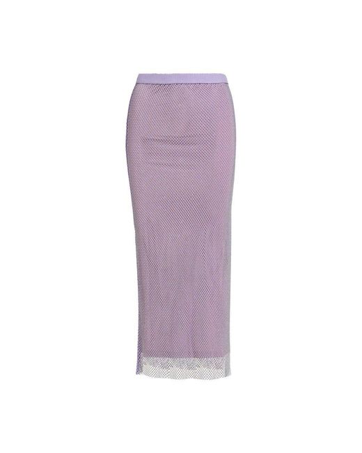 Essentiel Antwerp Purple Flaminglips Skirt