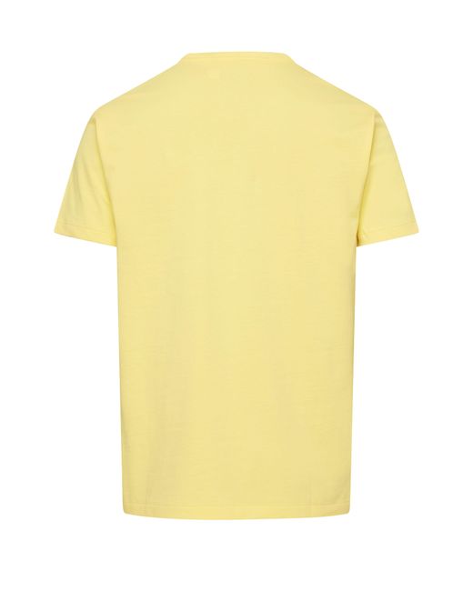 Polo Ralph Lauren Yellow Short-Sleeved T-Shirt Logo for men