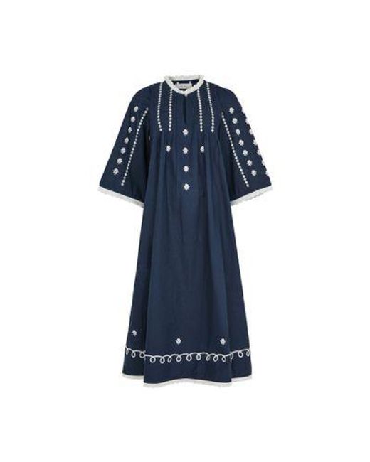 Skall Studio Blue Langes Kleid Freya