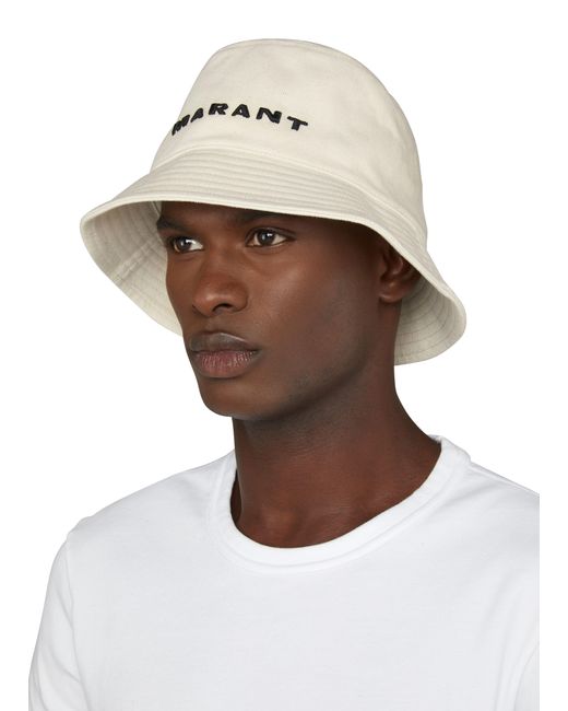 Isabel Marant Natural Bucket Hat for men