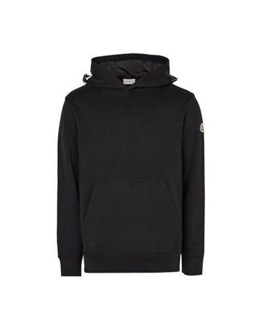 Pull À Capuche Moncler pour homme en coloris Black