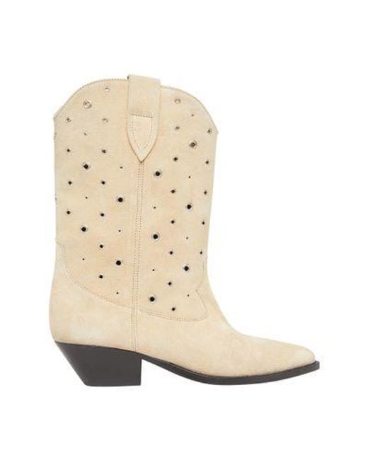 Isabel Marant Natural Duerto Ankle Boots
