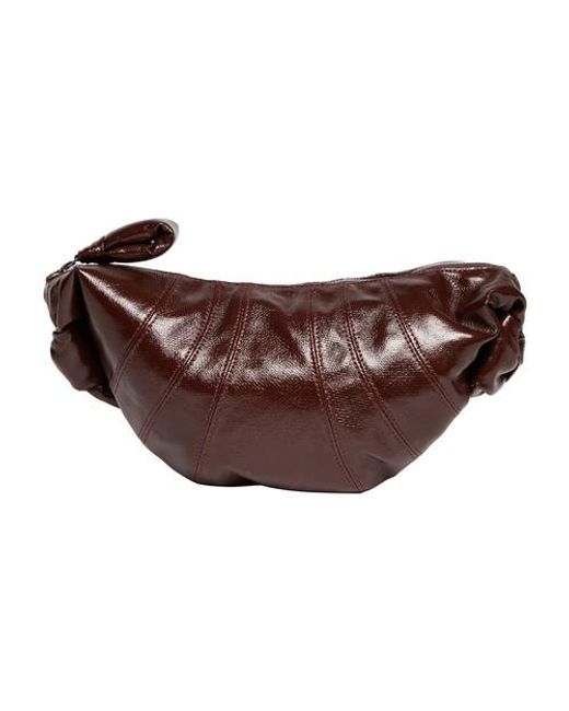 Lemaire Brown Croissant Small Bag