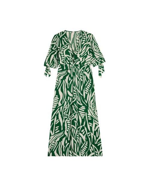 Ba&sh Green Therence Dress