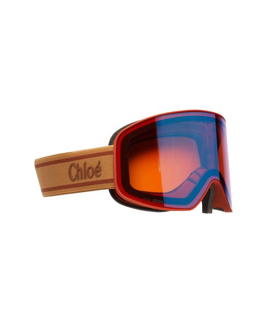 Masque de ski à logo Chloé en coloris Blue