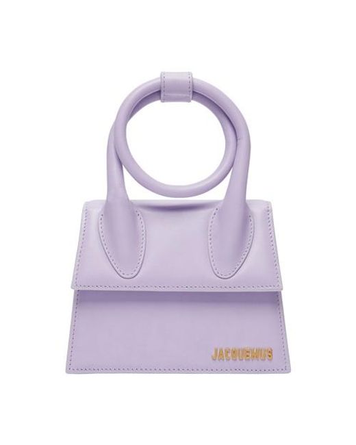Jacquemus Le Chiquito Noeud Bag in Lilac (Purple) Lyst Canada