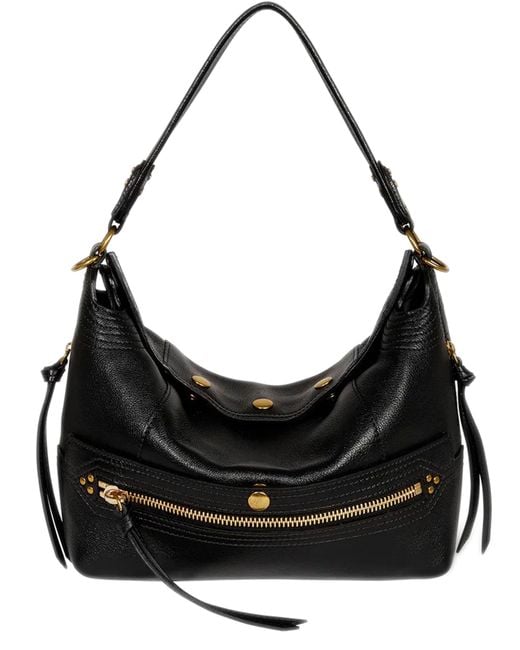 Jérôme Dreyfuss Black Hobo Bag Lucky