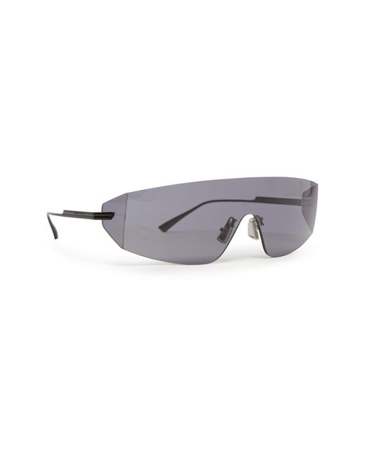 Bottega Veneta Sonnenbrille aus Metall in Black für Herren
