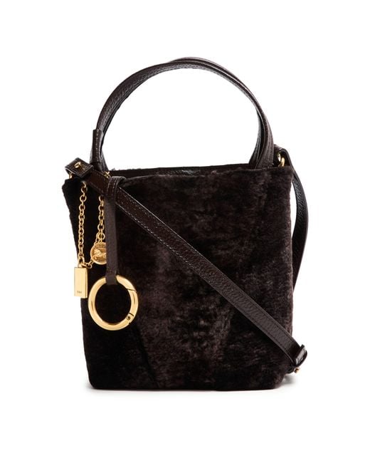 Chloé Black Chloé Spin Tote Bag