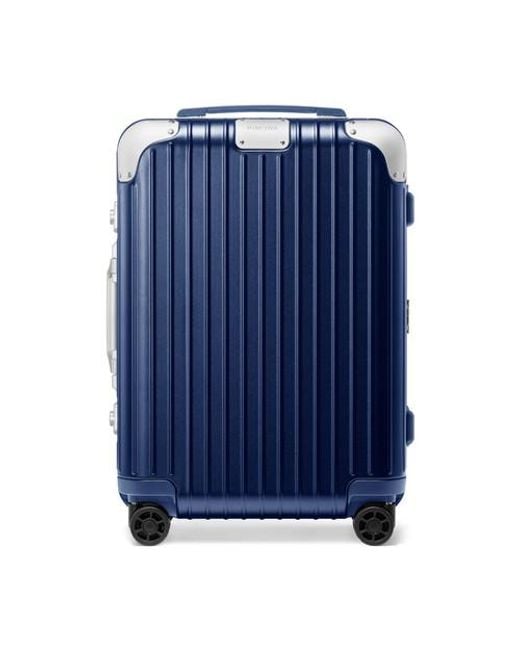 Rimowa Blue Hybrid Cabin S luggage