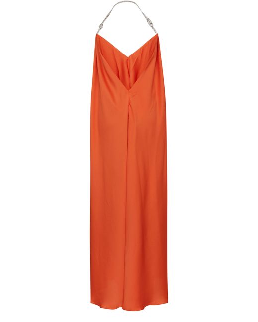 Anna October Orange Bellini Maxi Dress