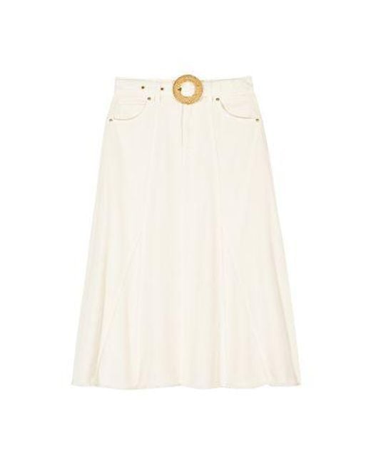 Ba&sh White Tinna Skirt