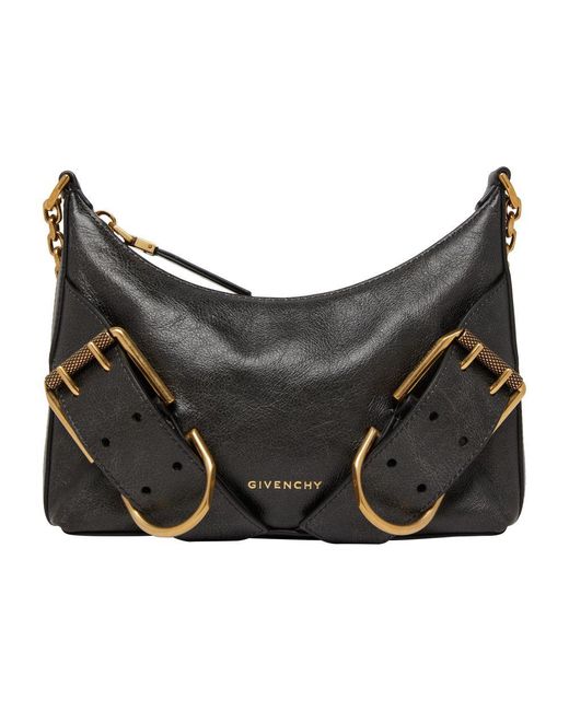 Givenchy Black Voyou Boyfriend Bag With Chains
