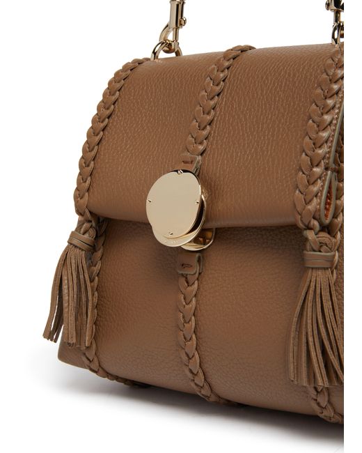 Chloé Brown Penelope Small Soft Shoulder Bag