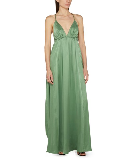 Zimmermann Green Slip Long Dress