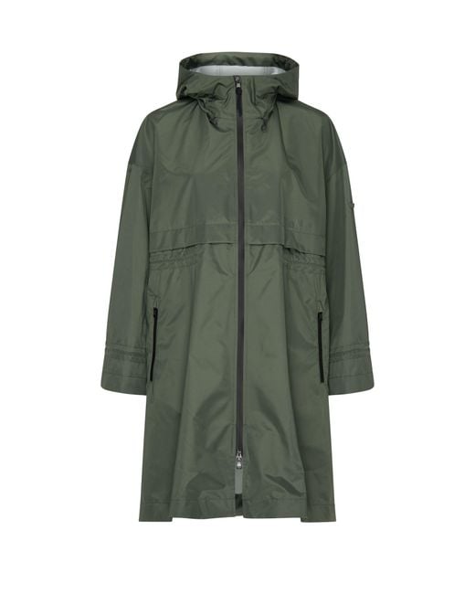 Max Mara Green Albata Rain Coat