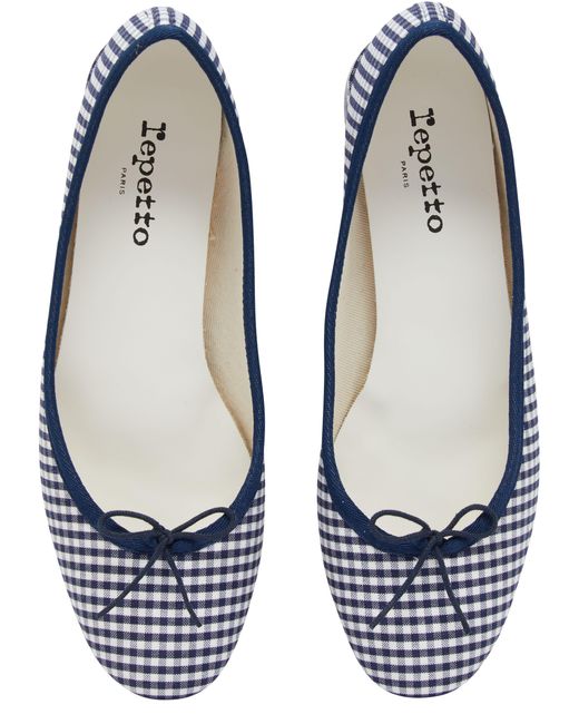 Repetto Blue Camille Ballet Flats