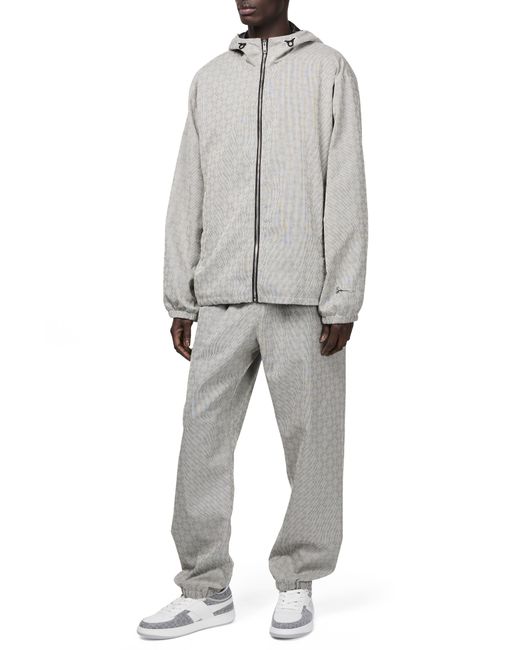 Givenchy Windbreaker Aus Jacquard Mit Monogramm 72 in Gray für Herren