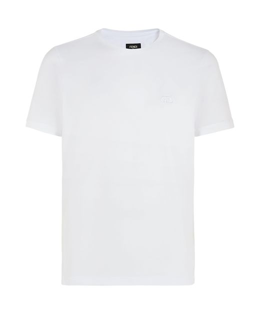 Fendi T-Shirt in White für Herren