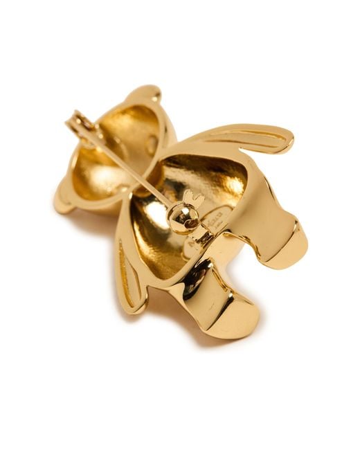 Max Mara Metallic Shiny Brooch