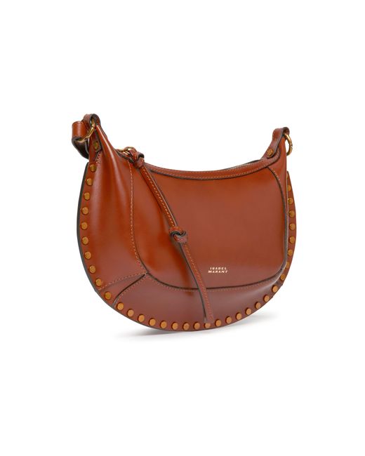 Isabel Marant Brown Oskan Moon Shoulder Bag