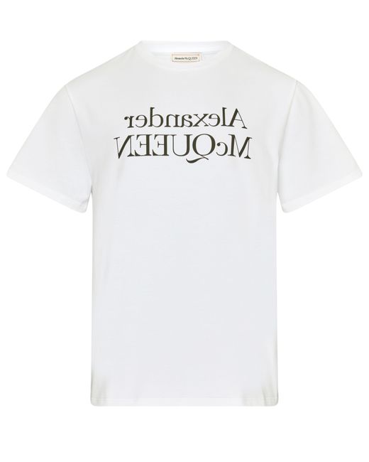 Alexander McQueen T-Shirt in White für Herren