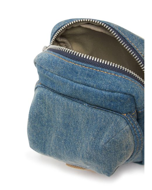 Acne Blue Bag With Shoulder Strap for men
